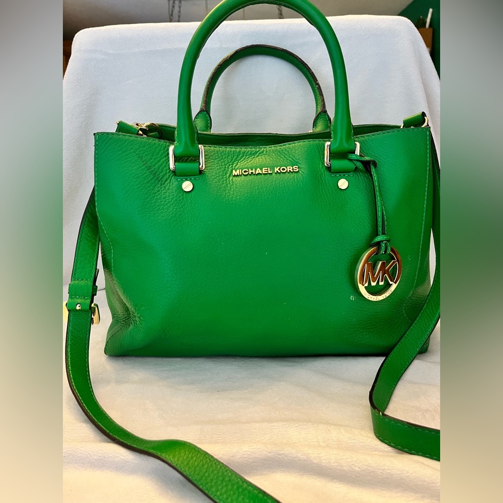 Michael Kors Emerald Green Tote